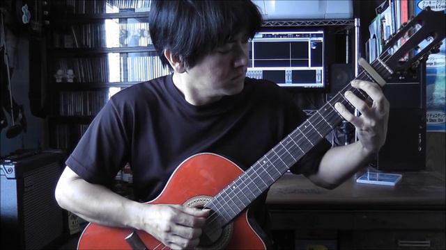 Let it go （Theme from FROZEN） - solo guitar смотреть онлайн