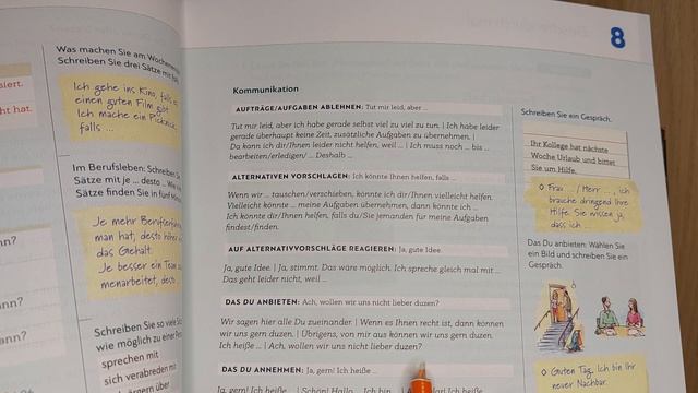(20) Уроки немецкого по учебнику Schritte PLUS NEU B1.2 _L8 _Wiederholung-2 смотреть онлайн