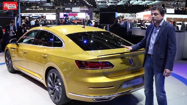 Volkswagen Arteon: рассказ Леонида Голованова. Женевский автосалон 2017 смотреть онлайн
