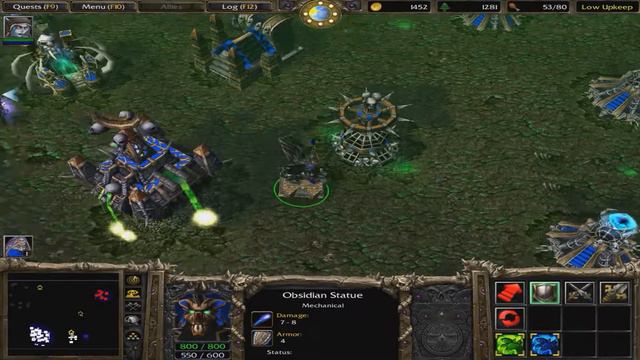 Warcraft 3: Frozen Throne - Undead Campaign #3 - The Dark Lady смотреть онлайн