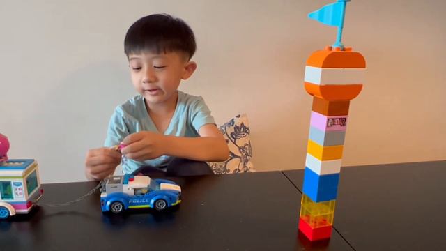 Ep.1 Welcome to Jake's Channel! My New Lego "City - Ice-cream Launcher" and Gag Reel :) смотреть онлайн