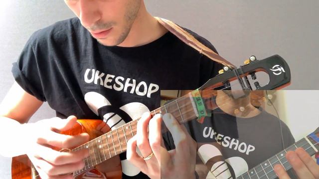 La Isla Bonita (Madonna) - ukulele solo cover - Flight Mustang смотреть онлайн