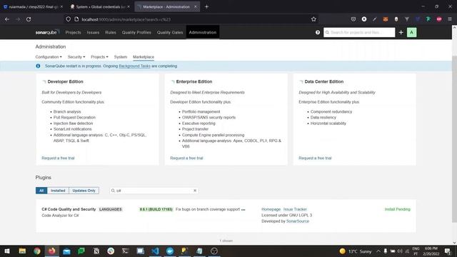 Deploy a Dotnet app with Jenkins using Docker and Sonarqube смотреть онлайн