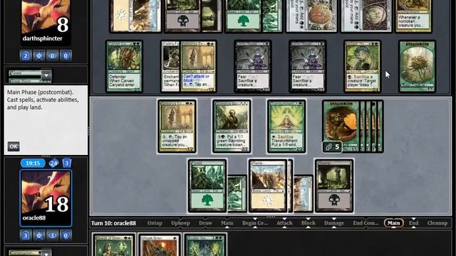 Ravnica Flashback Draft #3 "Saprolings Rule The World" (Match 2) смотреть онлайн