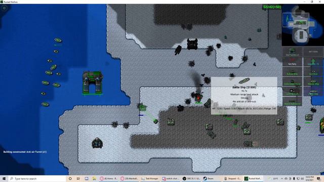 1v1 Hard AI | 1 Texas vs 1 Arkansas (Rusted Warfare) смотреть онлайн