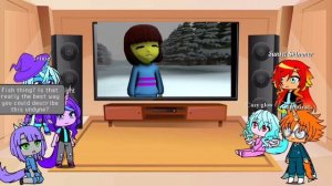 Mlp react to if Undertale was realistic. (Part 2)