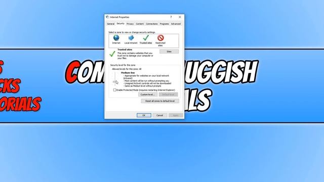 How To Add A Trusted Site To Microsoft Edge In Windows 10 PC Tutorial смотреть онлайн