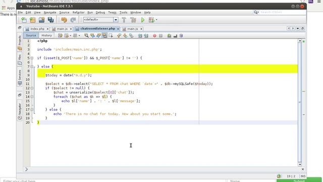 PHP Chatroom смотреть онлайн