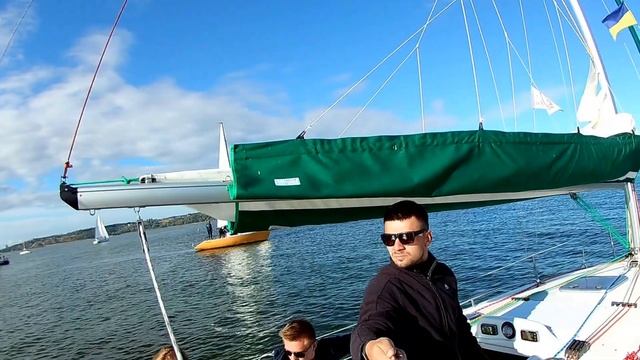 Регата 2016 осень КВХ готовимся к поднятию парусов яхта АРИЯ смотреть онлайн