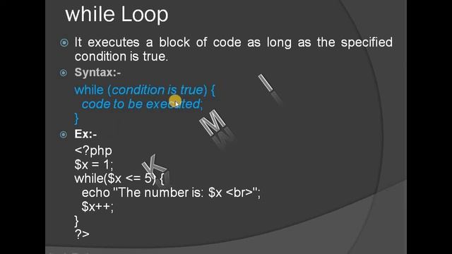 Control Flow Structures of PHP | Control Statements | Loops | Break & Continue Statements смотреть онлайн