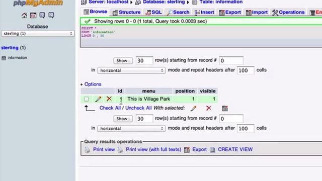 Building a CMS with PHP part 5 - INSERT values in phpmyadmin смотреть онлайн