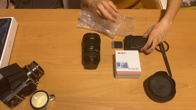 『unboxing』Canon EOS M6 Mark II | EF 16-35mm f/2.8L III USM | Viltrox EF-EOS M2 0.71x смотреть онлайн