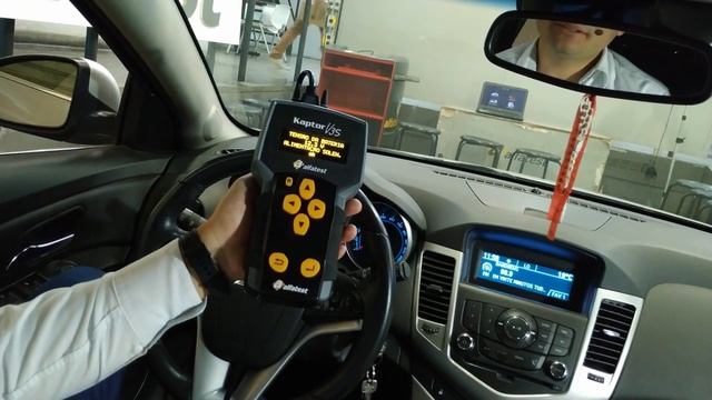 Sistema transmissão do Chevrolet Cruze, com Scanner Kaptor V3S смотреть онлайн