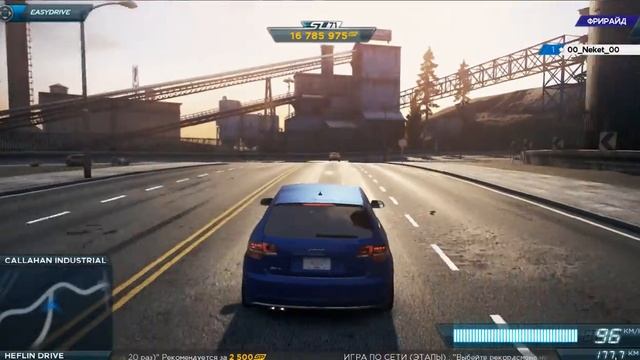NFS MW2012 Test Drive Audi Rs 3 смотреть онлайн