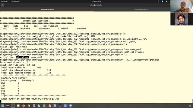 Nek5000 Workshop: Hands-on 1 смотреть онлайн