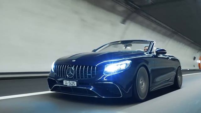 Midnight Rider _ S63 AMG Convertible _ 4K