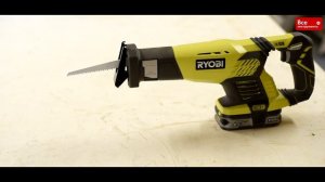 Обзор аккумуляторной сабельной пилы Ryobi RRS1801M