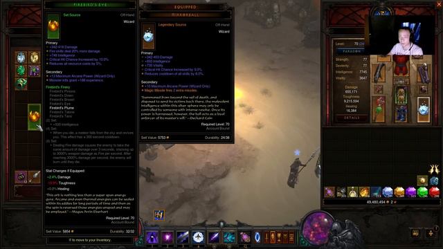 Diablo 3 Patch 2.1 Fire wizard skill and game changes with some gear and gameplay смотреть онлайн