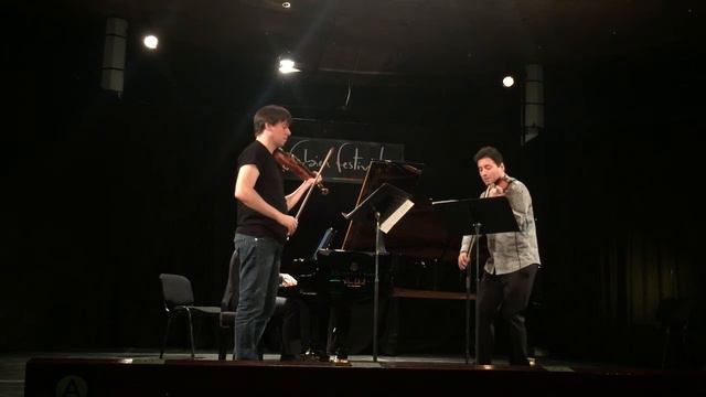 Verbier Festival 2016 Joshua Bell, Philippe Quint, Lukas Geniusas REHEARSAL смотреть онлайн