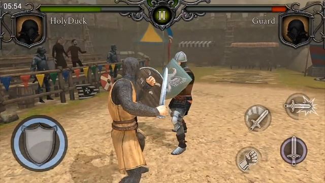 Обзор игр на Андроид #4 | Knight Fight | потный бой смотреть онлайн
