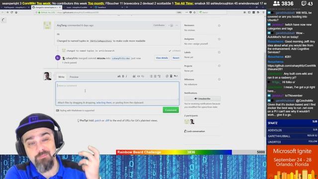 Live from Microsoft Ignite 2018 - Reviewing CoreWiki Pull Requests | C# | ASP.NET Core смотреть онлайн
