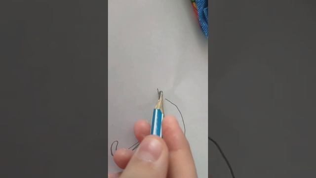 как быстро нарисовать зонтик ☂️. смотреть онлайн