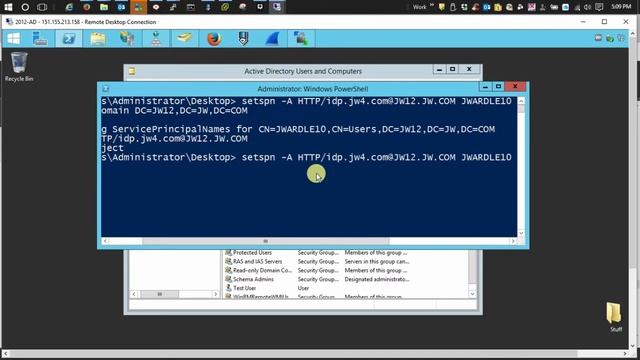 #HowTo Configure Active Directory For Kerberos Authentication With Access Manager (part 1)