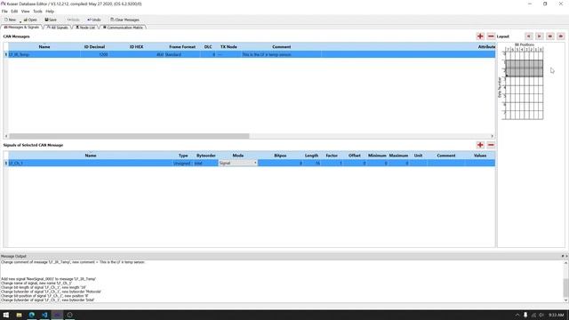 How To Create a simple DBC file using Kvaser Database Editor 3 смотреть онлайн