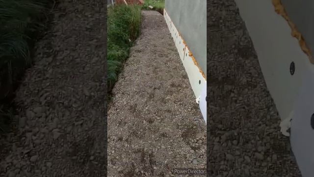 Стройка дома продолжается. Полы/ Отмостка.