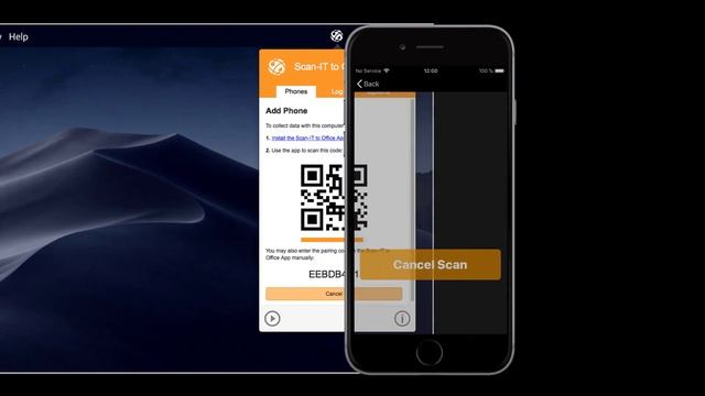 Usar el smartphone como lector de código de barras – Scan-IT to Office para Windows y Mac смотреть онлайн