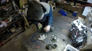 Передний редуктор квадроцикла Polaris Sportsman 800   разборка и дефектовка