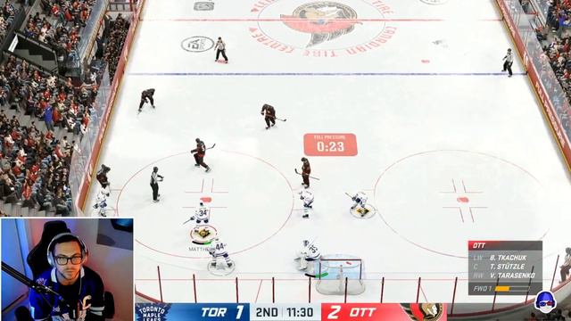 NHL 24 Toronto Maple leafs, Franchise Mode Ep 2 смотреть онлайн