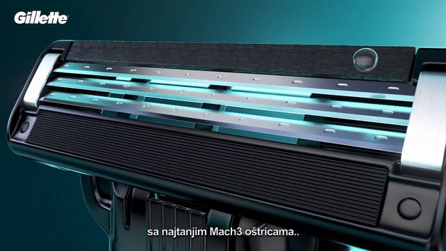 Gillette Mach3 Charcoal Serbia TVC смотреть онлайн