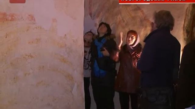 Новгородские реставраторы завершили очередной этап восстановления фресок церкви Спаса на смотреть онлайн