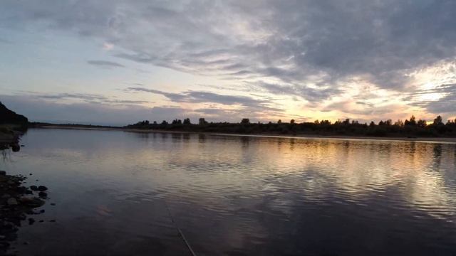 Река Юг. Береговая рыбалка в начале августа. смотреть онлайн