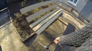 Самодельный вибратор для усадки бетона с вибрационного насоса, эксперимент   заливаю пол