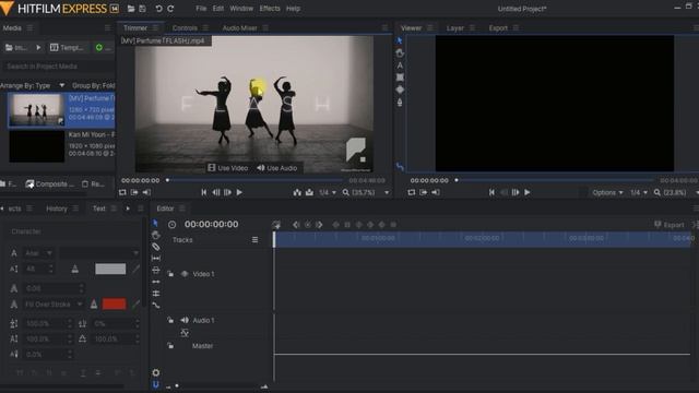 HitFilm Express. Урок 7. Редактирование видео. Часть 1 смотреть онлайн