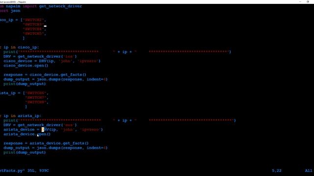 Network Automation with NAPALM! смотреть онлайн