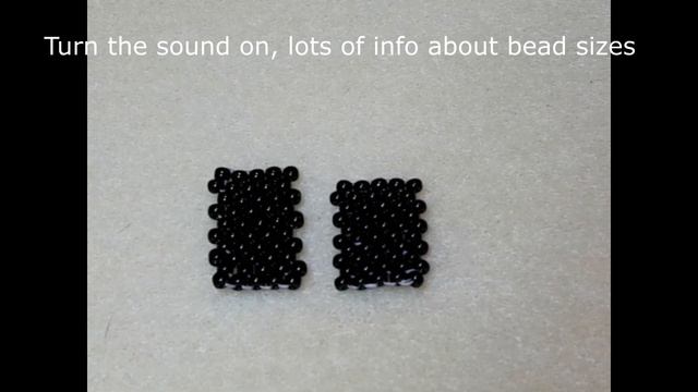 Comparison of Toho and Miyuki black seed beads смотреть онлайн