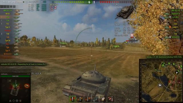 World of Tanks | T-54 Gameplay\Review | WOLF PACK смотреть онлайн