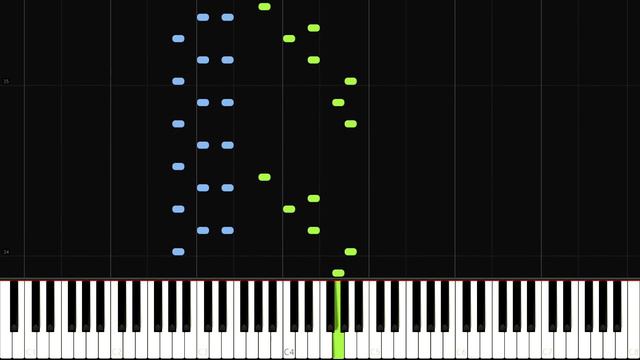 Popcorn - Crazy Frog [Piano Tutorial] (Sheet Music/Piano Cover/Synthesia) смотреть онлайн