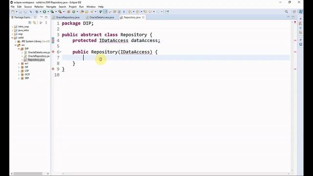 SOLID - Dependency Inversion Principle смотреть онлайн
