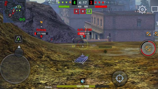 World of Tanks Blitz, танк FV4004 Conway, 1я Степень в День Рождения, уровень 9й. смотреть онлайн