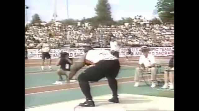 CJ Hunter 2000 Olympic Trials Shotput 71ft 9in смотреть онлайн