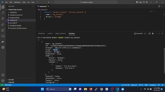 how to create docker network | docker terraform #3 смотреть онлайн