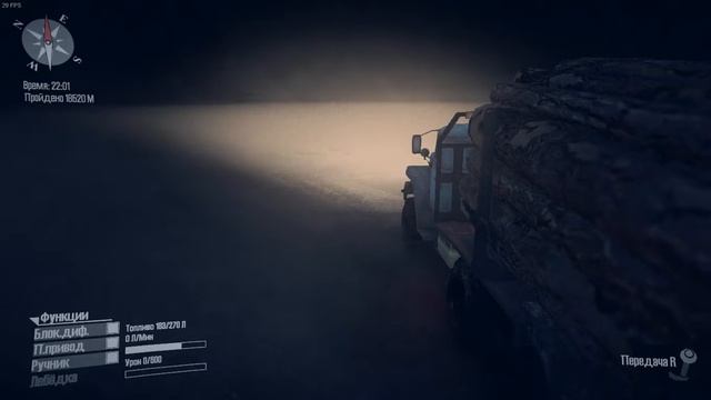 2017 Spin Tires MudRunner карта " ВОДА " Пройдена. смотреть онлайн