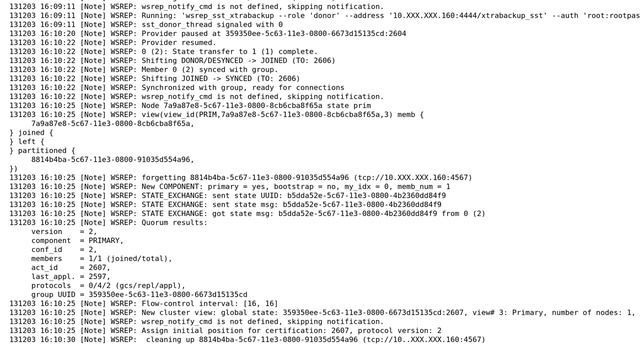 Databases: node unable to join a galera cluster; it fails during state transfer (2 Solutions!!) смотреть онлайн