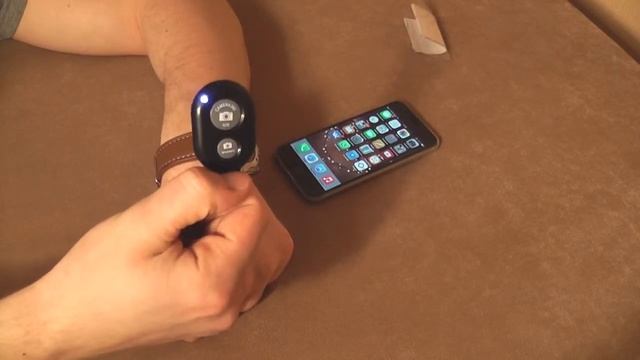 Обзор кнопки Black Wireless Bluetooth Remote Camera Shutter смотреть онлайн