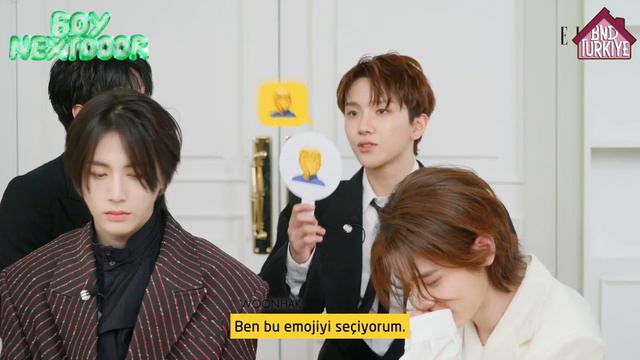 [Türkçe Alt Yazılı] ELLE | BOYNEXTDOOR as Emoji Interview смотреть онлайн