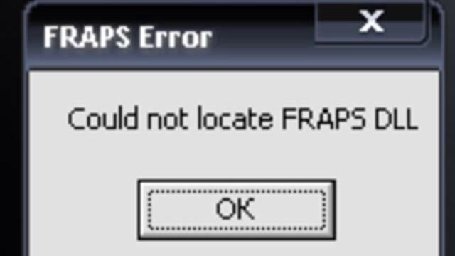 Ошибка с fraps смотреть онлайн
